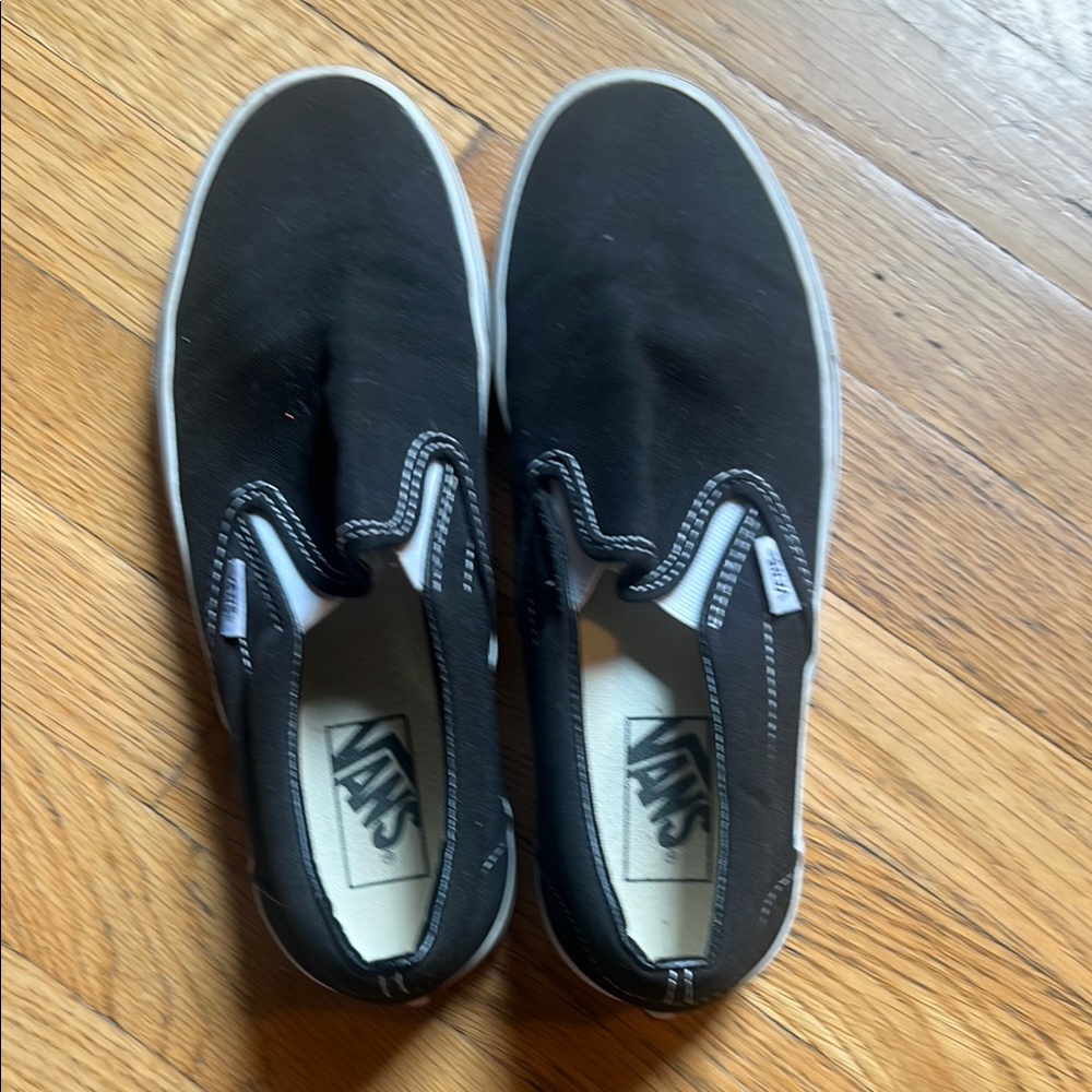 Vans Black and White Women's Sneakers